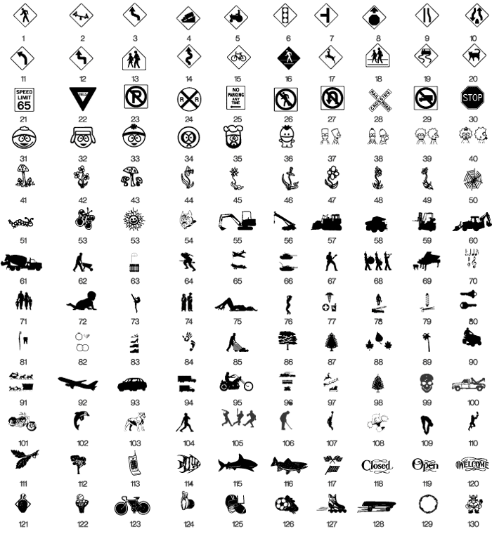 Symbols—Series 244